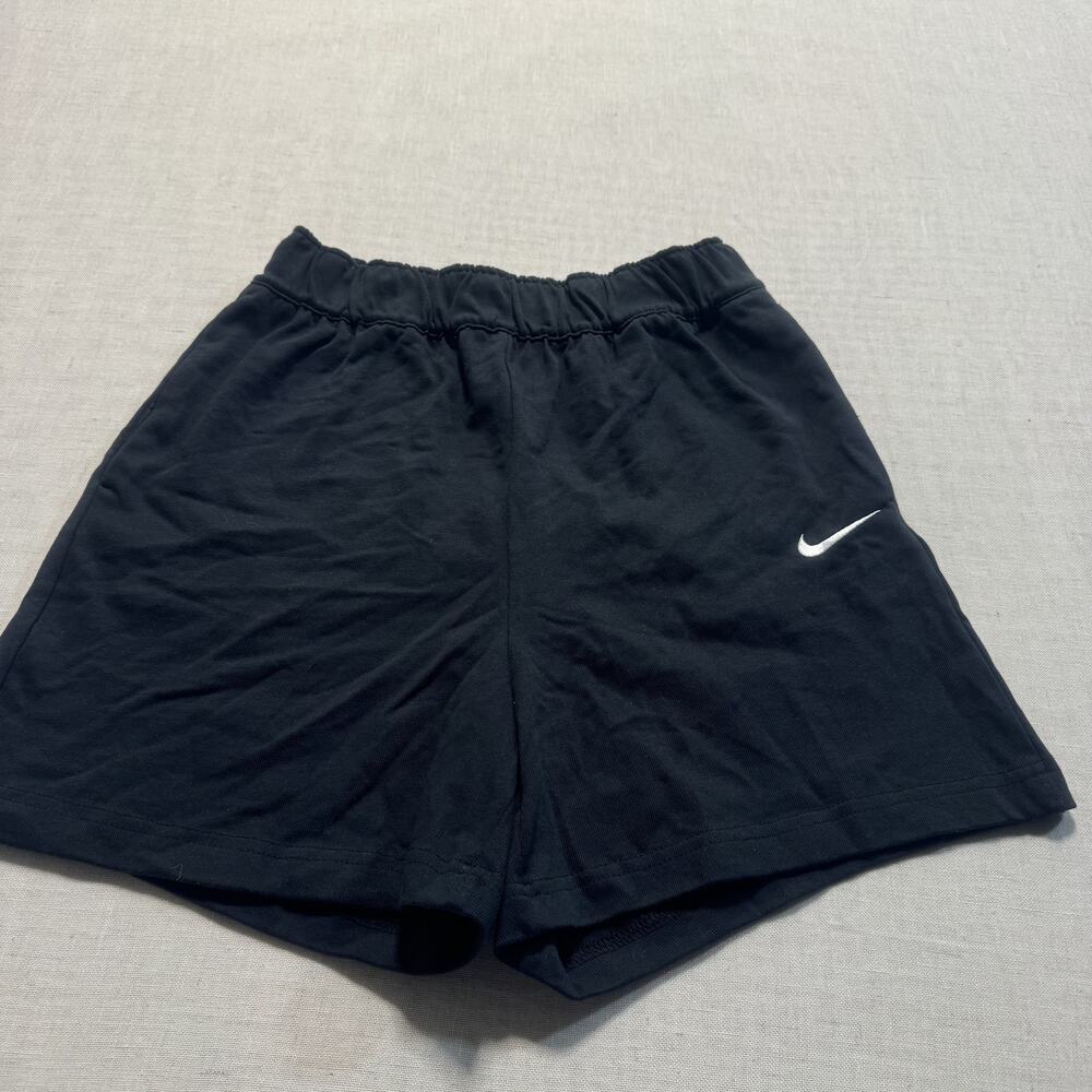 Nike‎ Sportswear Women's Jersey Shorts Sz XS Black Brand New